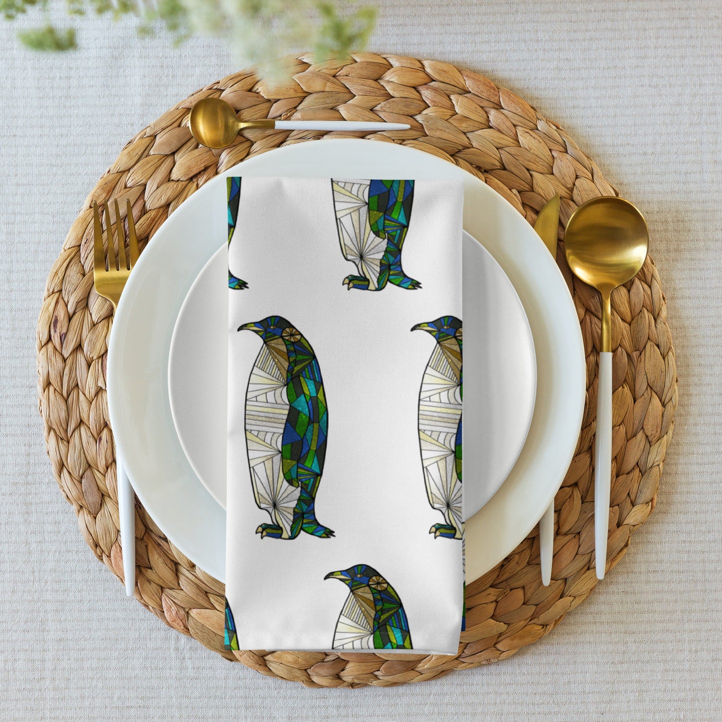 One Sky One Ocean Cloth napkin set