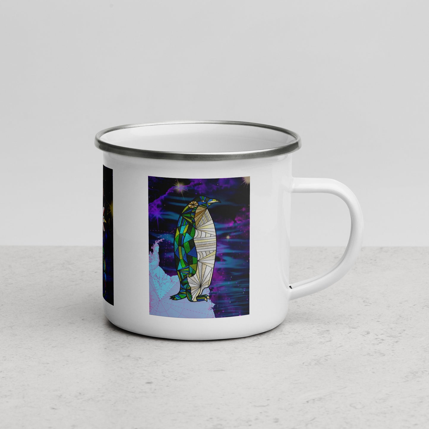 Oceans Enamel Mug