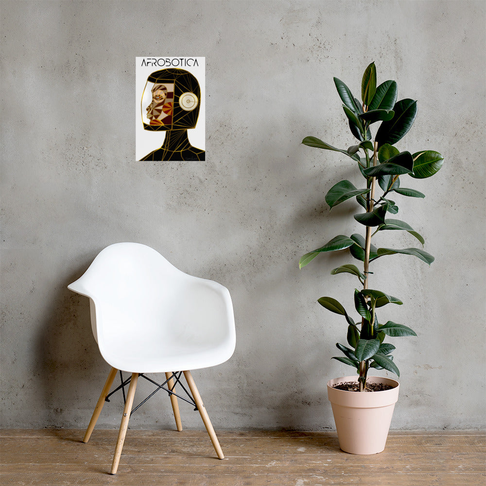 Afrobotica Native Earth Poster (12 x 18)