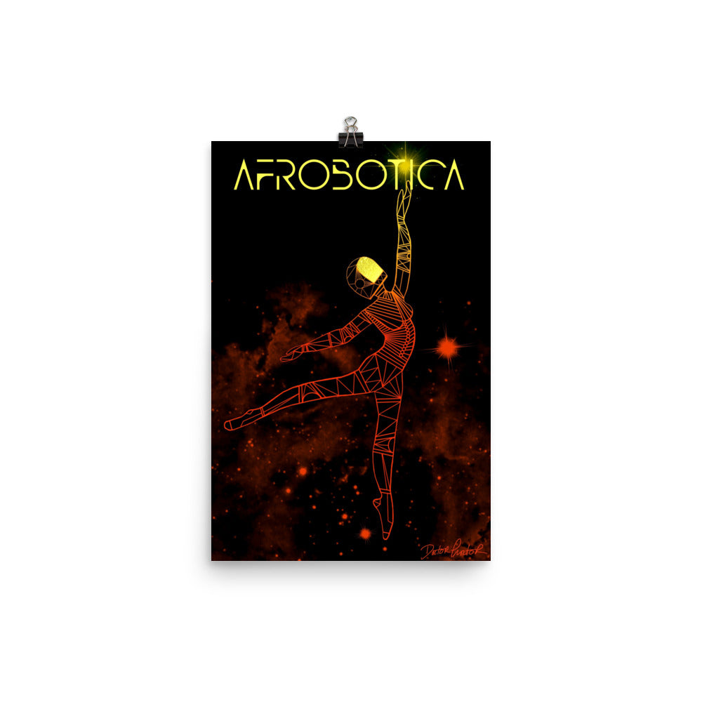 Afrobotica Pointe Constellation Poster (12 x 18)