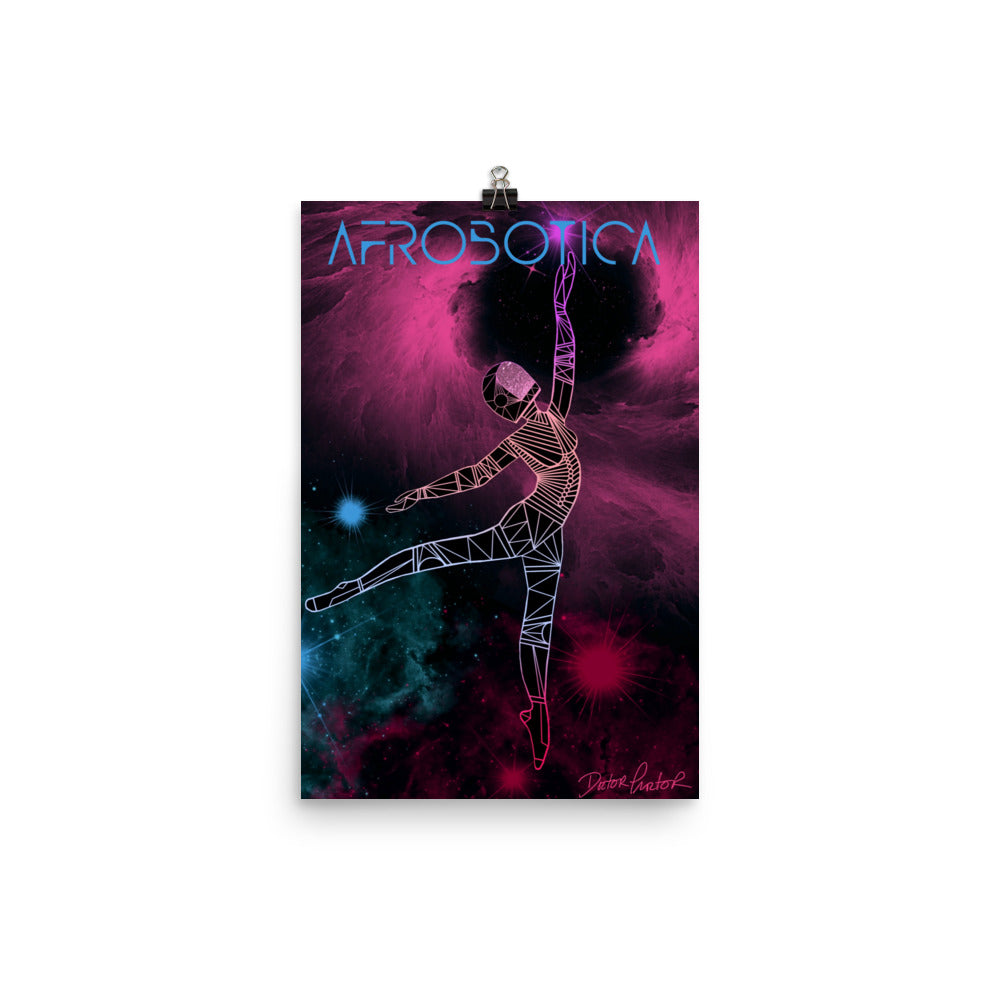 Afrobotica Pointe Nebula Poster (12 x 18)
