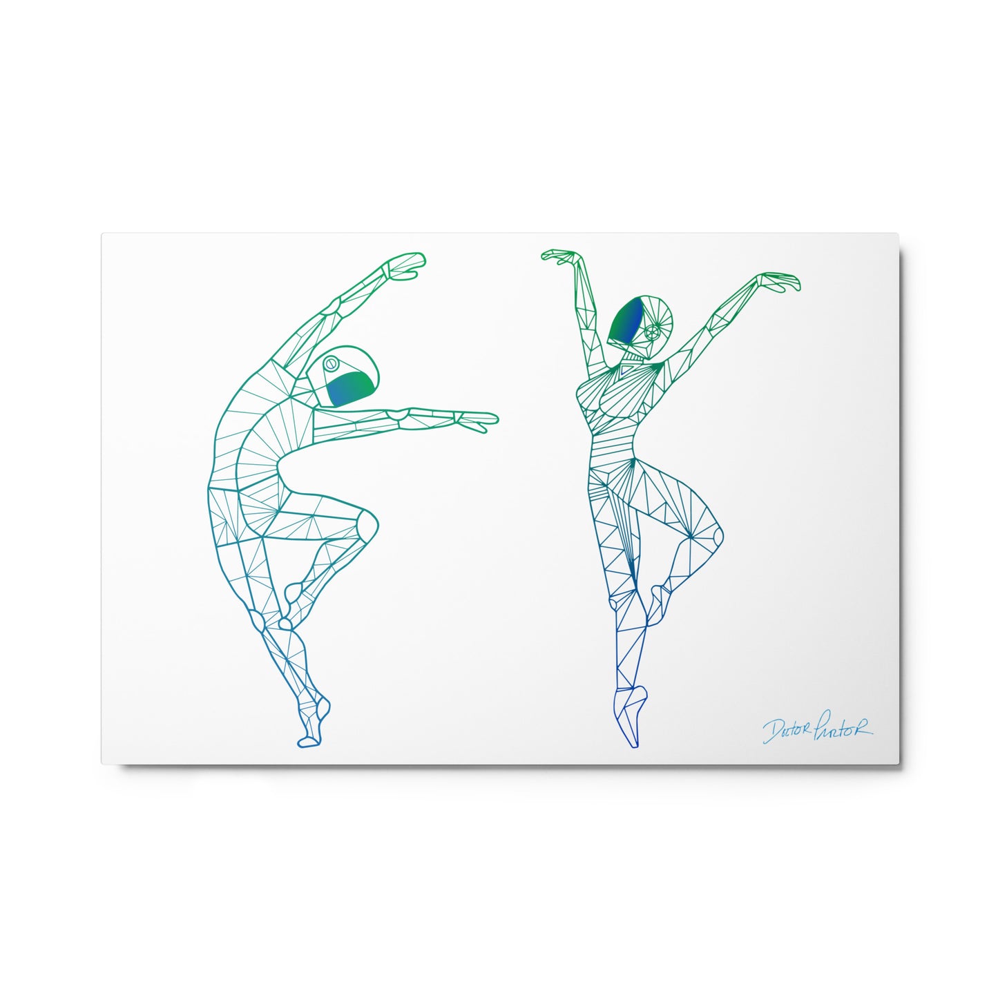 XNauts Blue Metal prints (24 x 36)