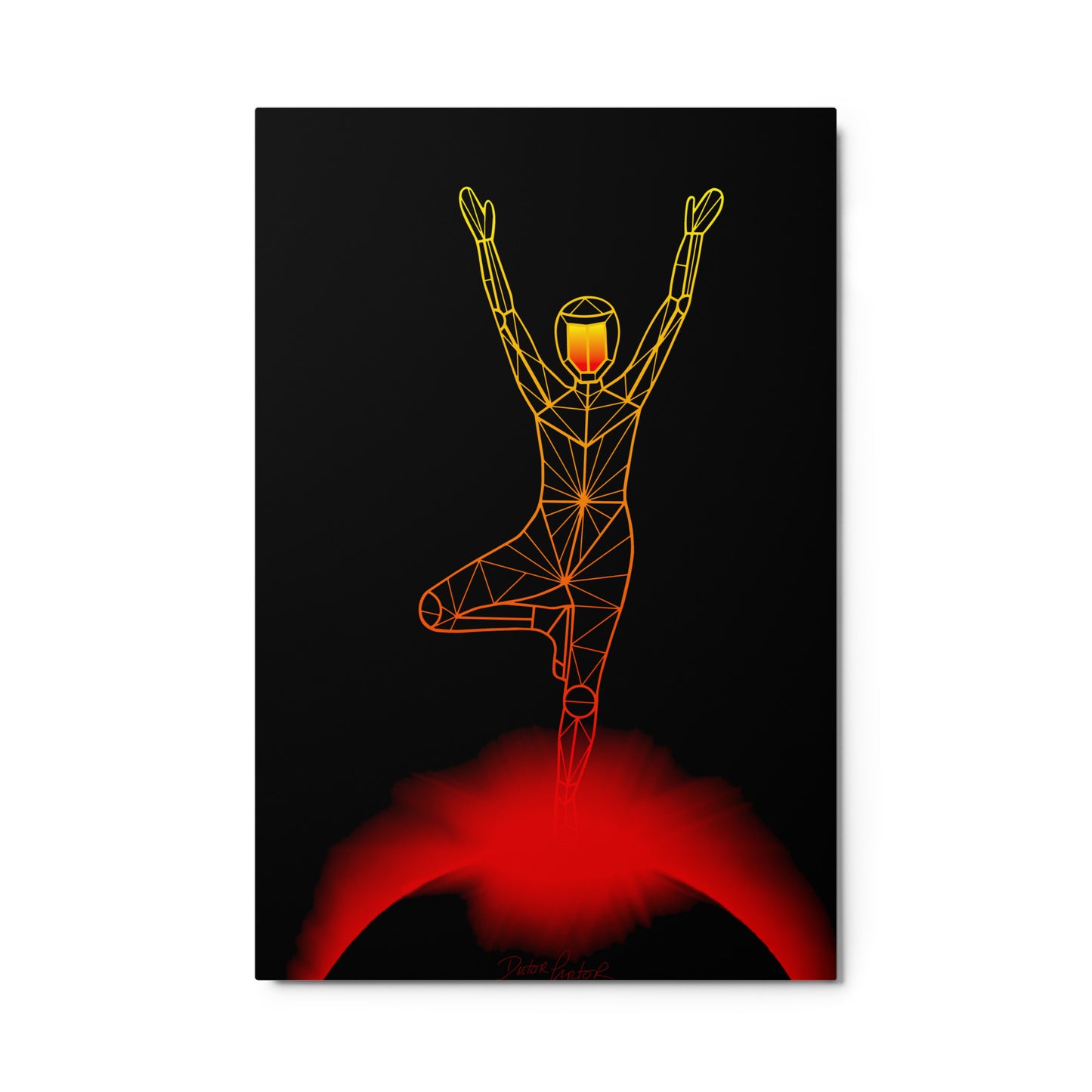 Afroboticus Ra Metal print (24 x 36)