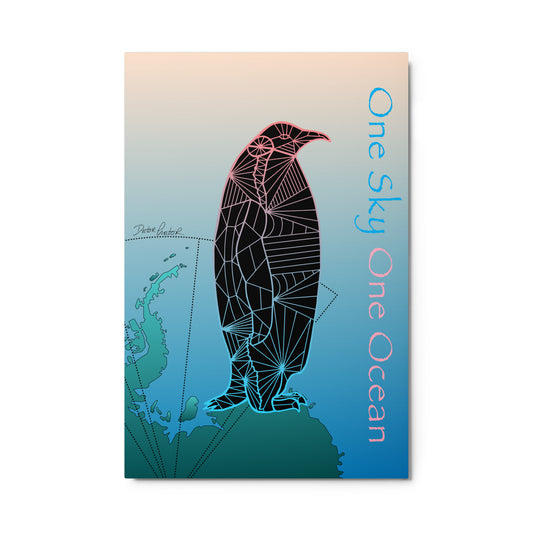 Antarctic Serenity Metal Print