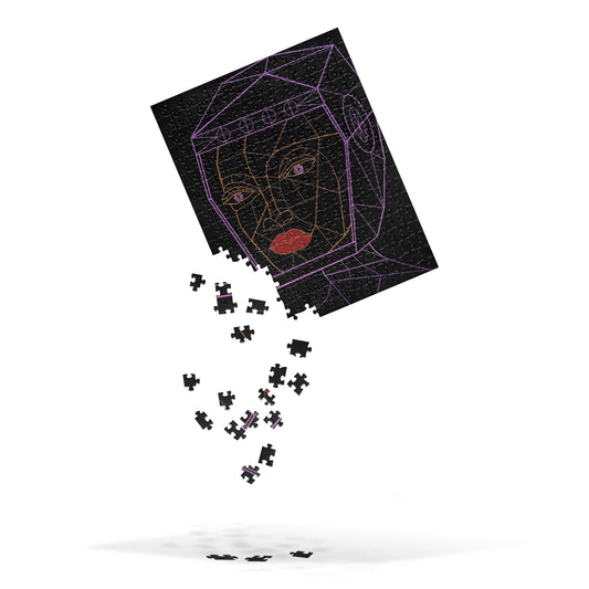Afrobotica Bella Neon Jigsaw puzzle