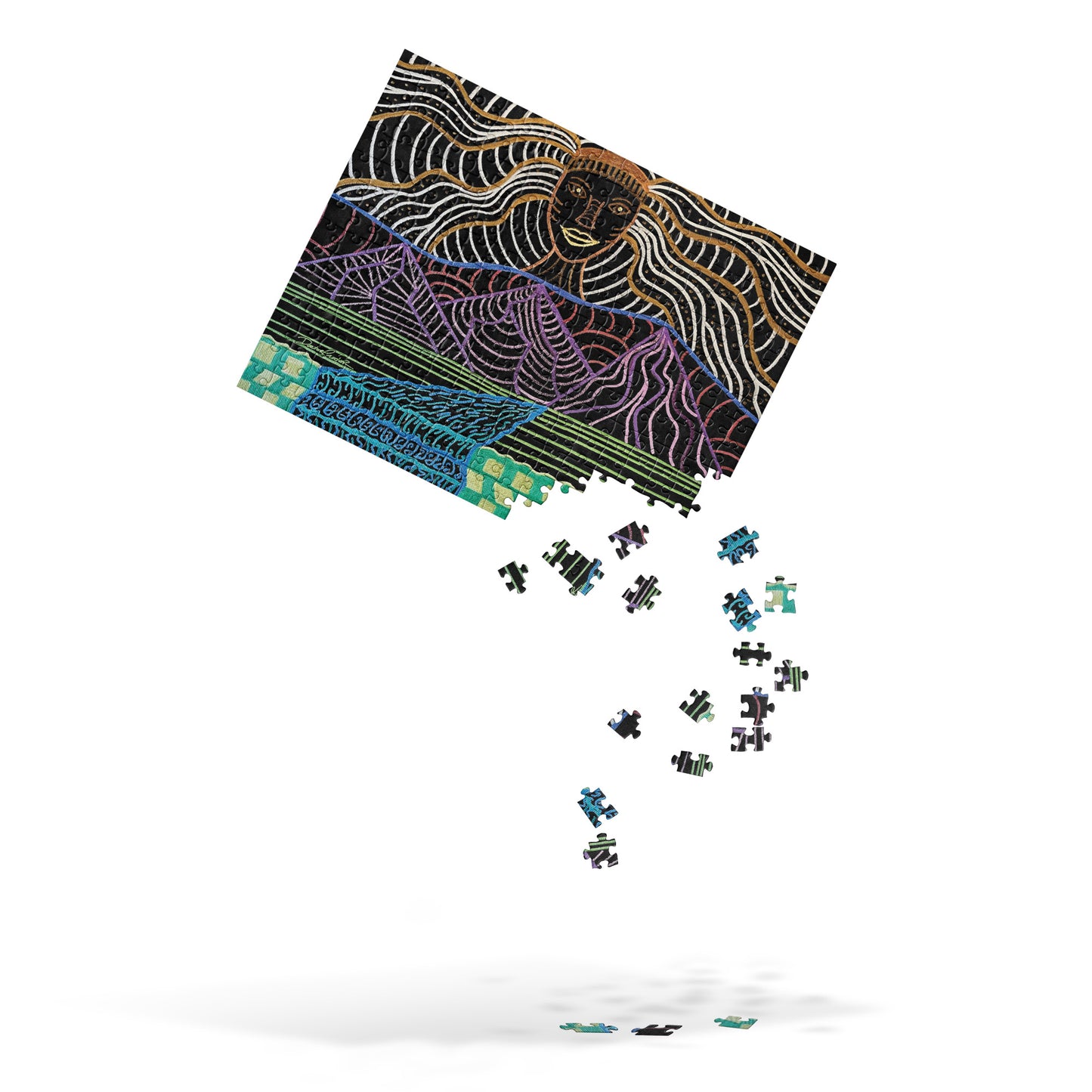 AfroGaia Rising Jigsaw puzzle