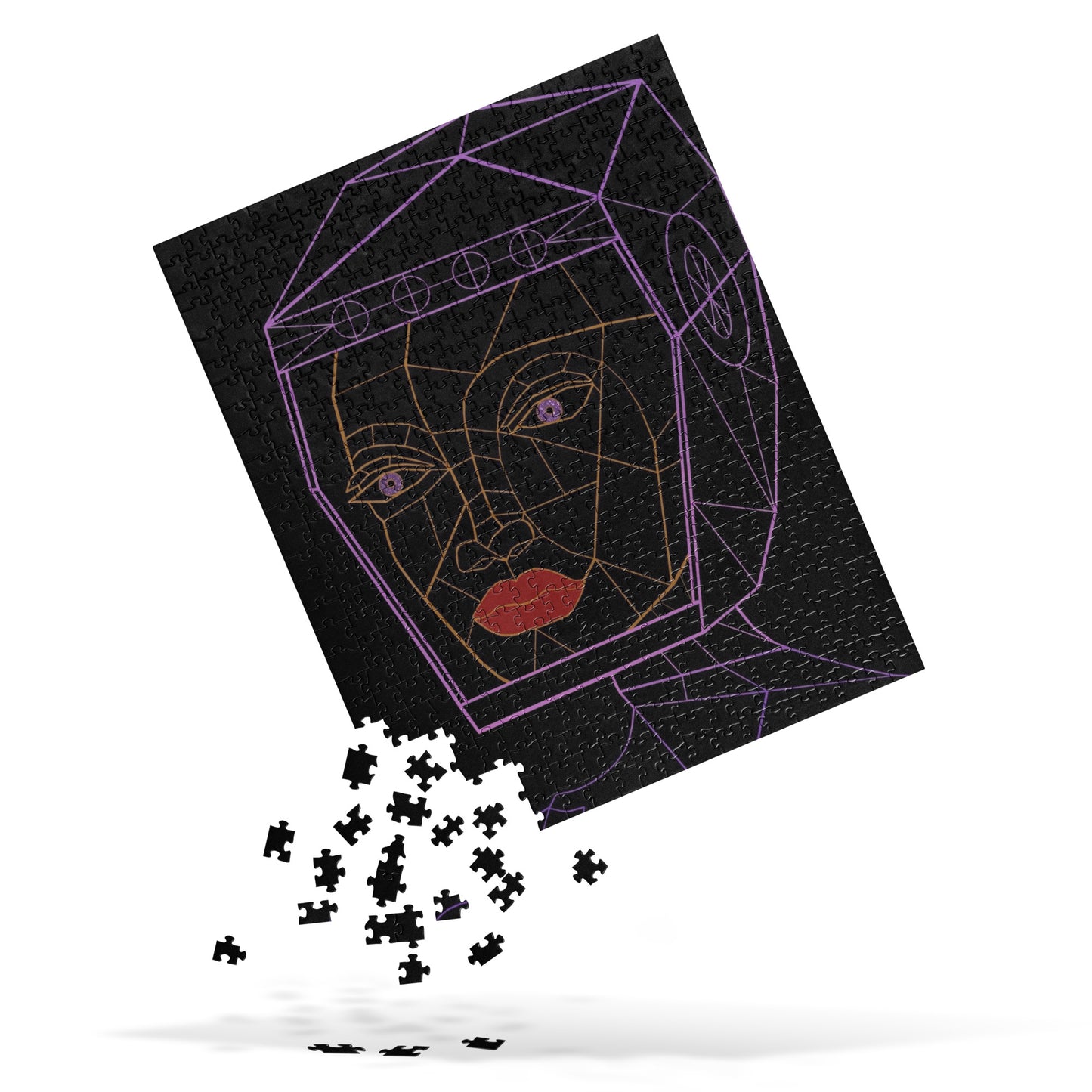 Afrobotica Bella Neon Jigsaw puzzle