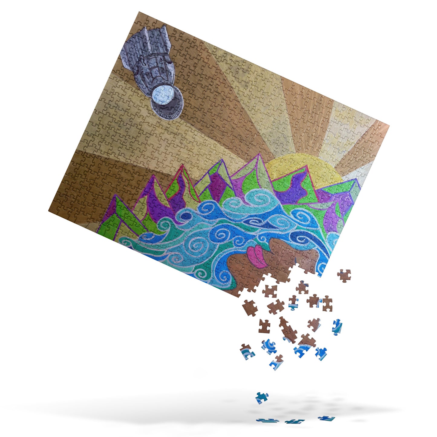 Dragon Eye Reflections Jigsaw puzzle