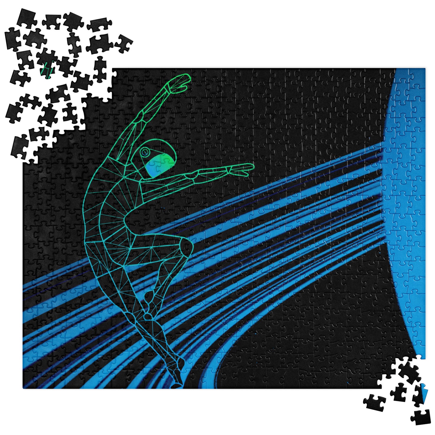 Afroboticus Stellar Drift Jigsaw puzzle