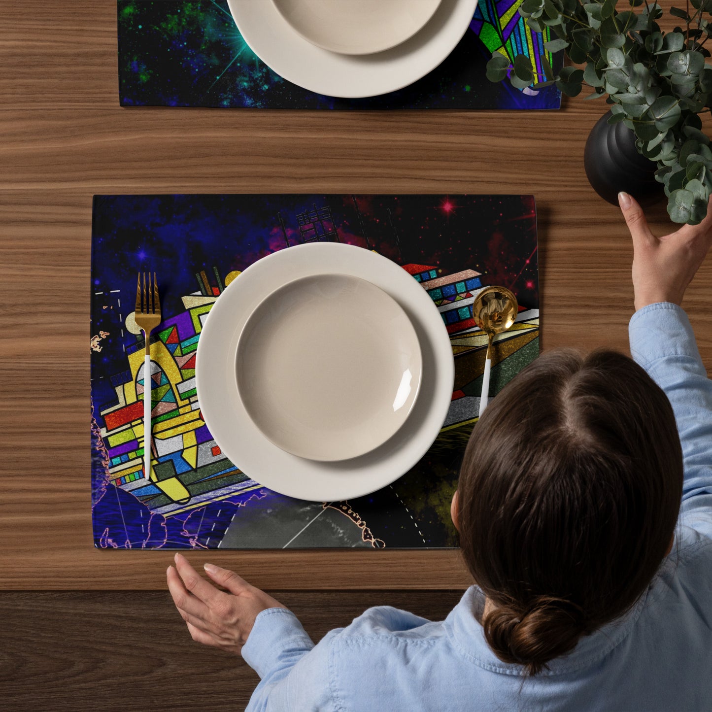 One Sky One Ocean Placemat Set