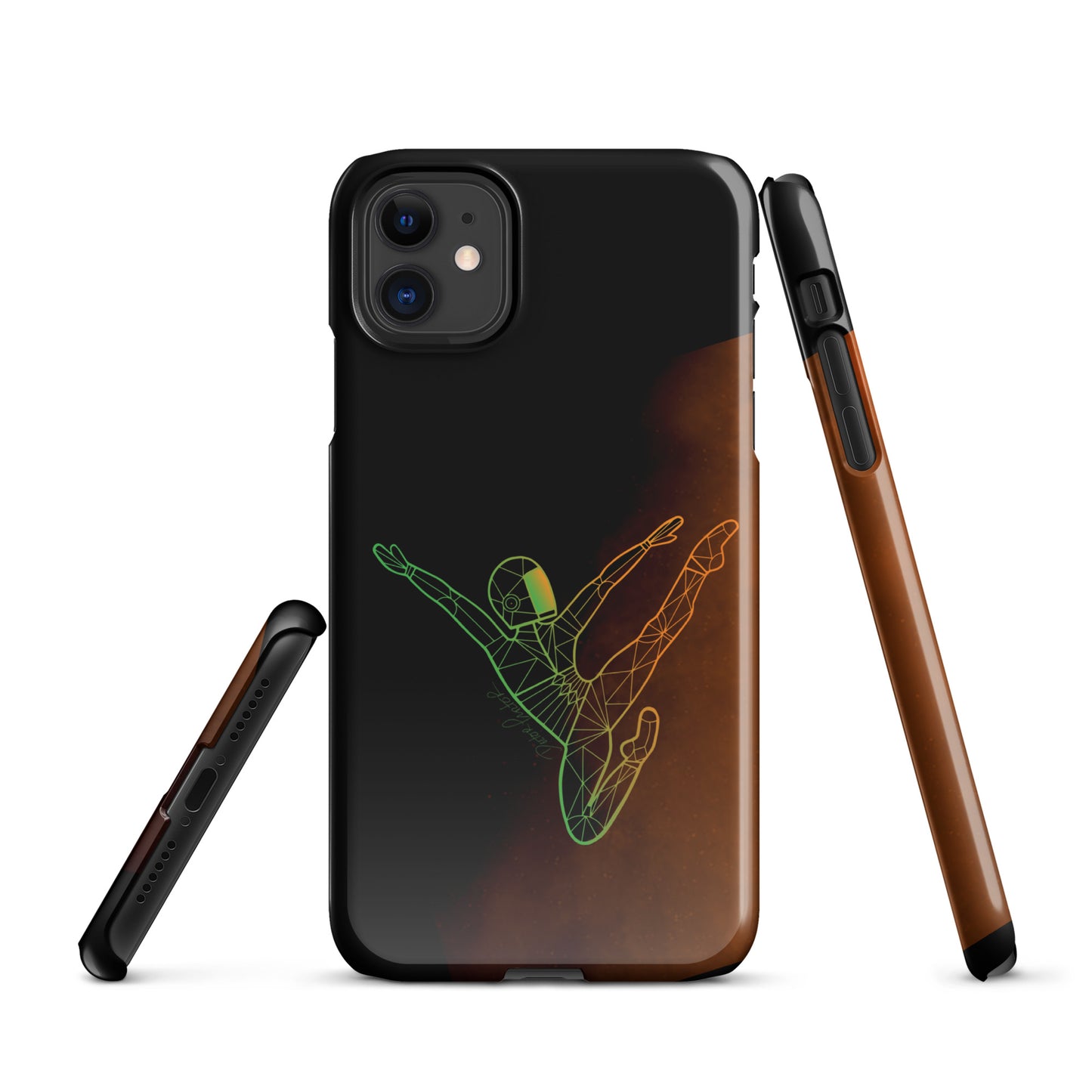 Afroboticus Emerald Snap case for iPhone®