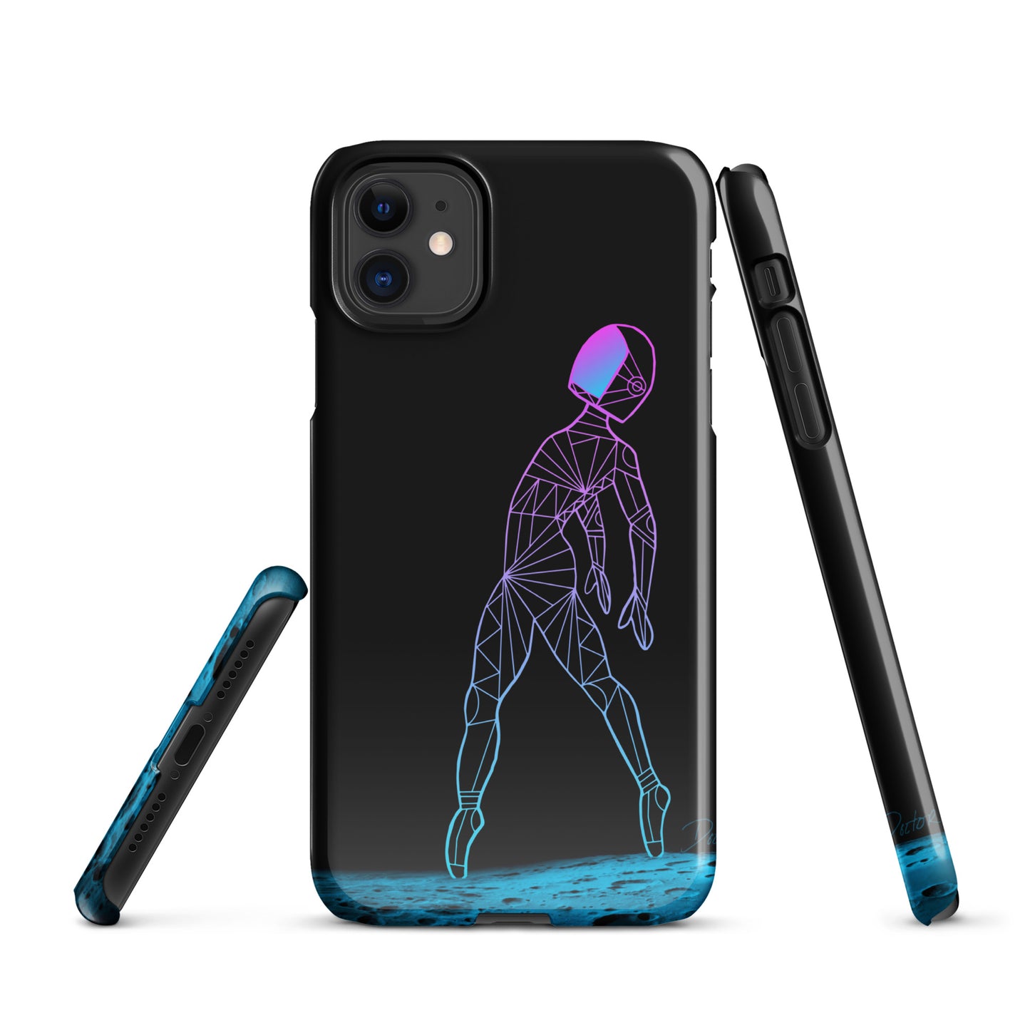 Afroboticus Cobalt Snap case for iPhone®