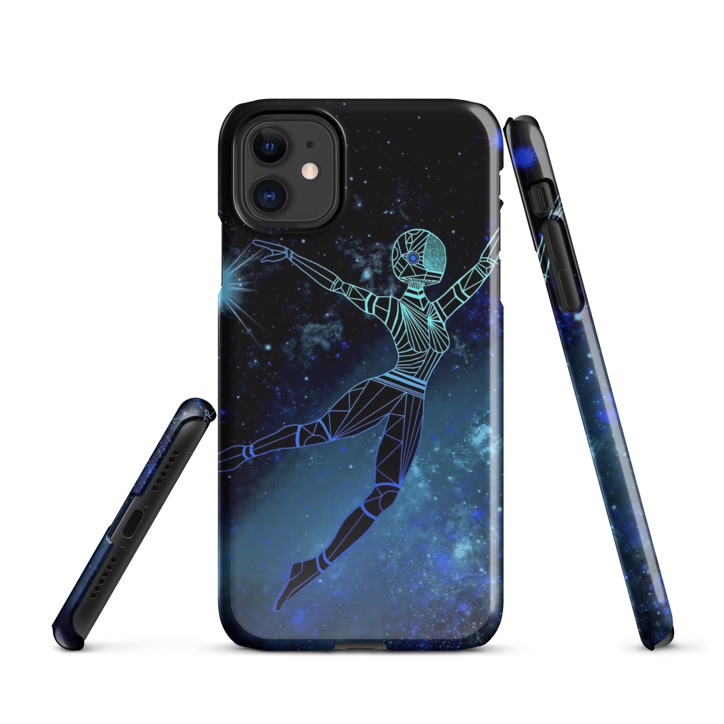 Afrobotica Leap Blue Snap case for iPhone®
