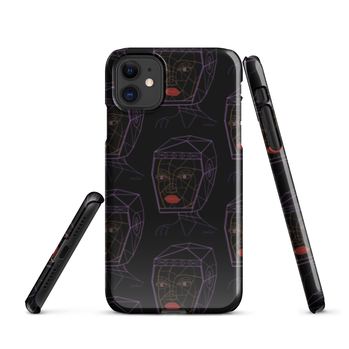 Afrobotica Bella Neon Snap case for iPhone®