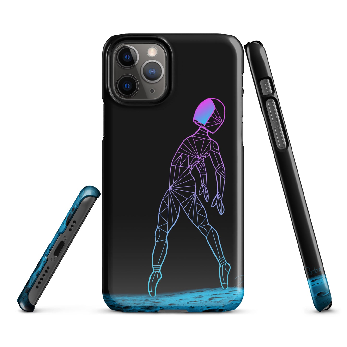 Afroboticus Cobalt Snap case for iPhone®
