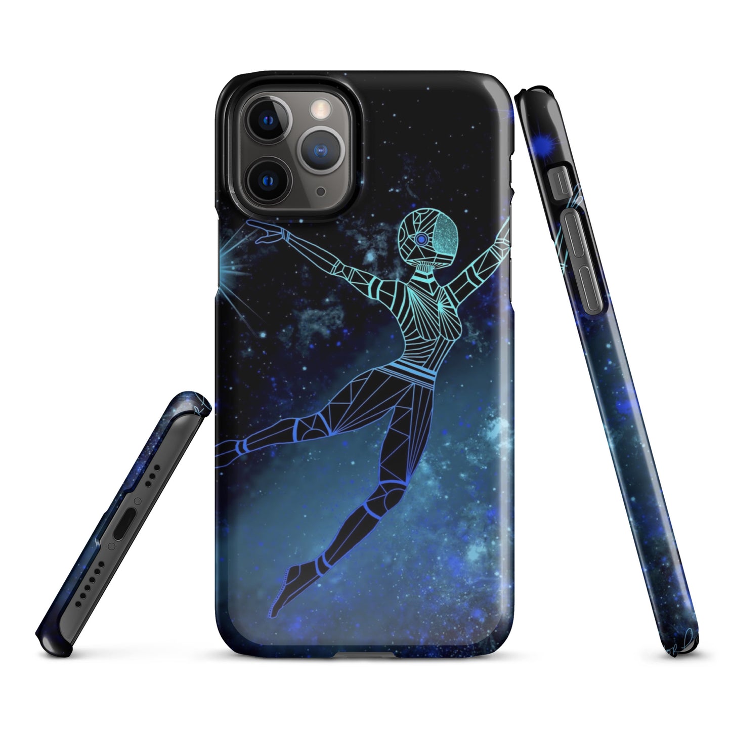 Afrobotica Leap Blue Snap case for iPhone®
