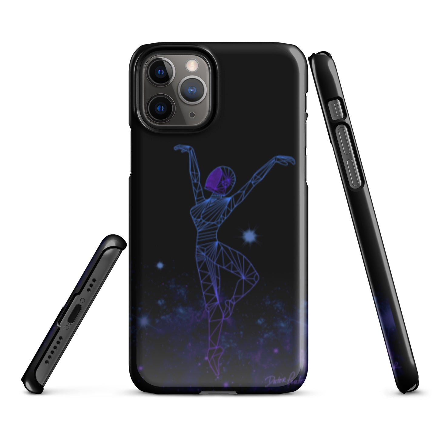 Afrobotica Releve Blue Snap case for iPhone®