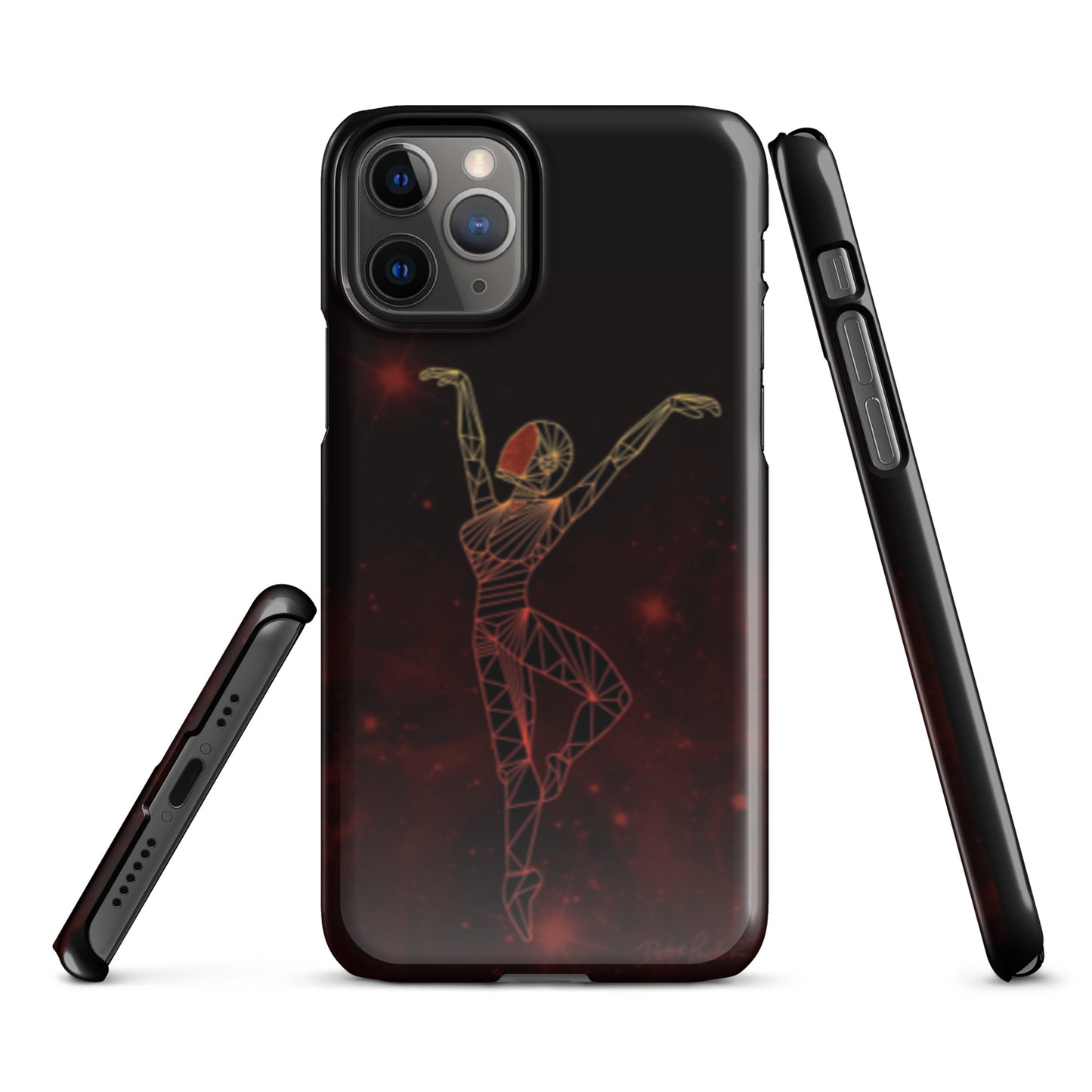 Afrobotica Releve Red Snap case for iPhone®