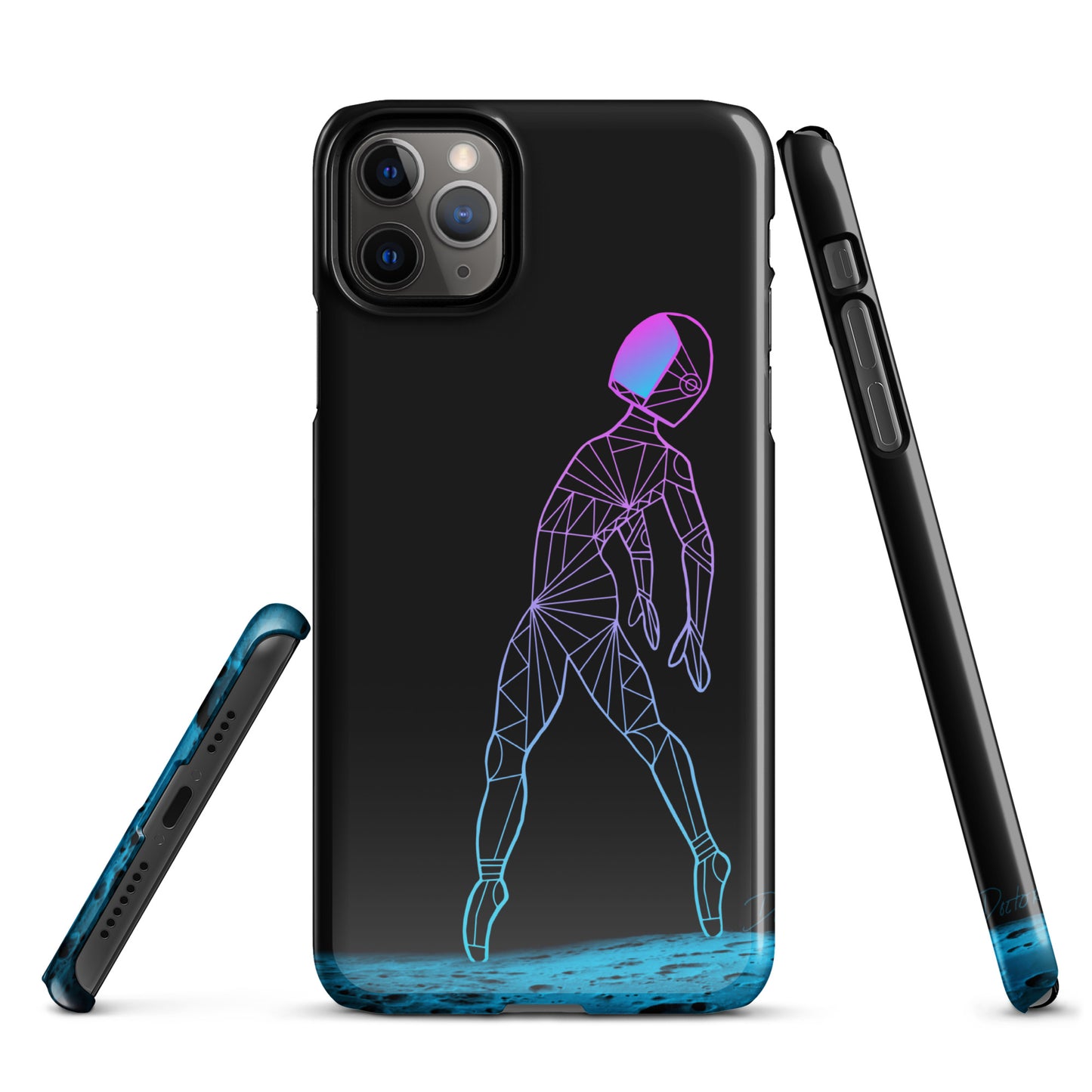 Afroboticus Cobalt Snap case for iPhone®