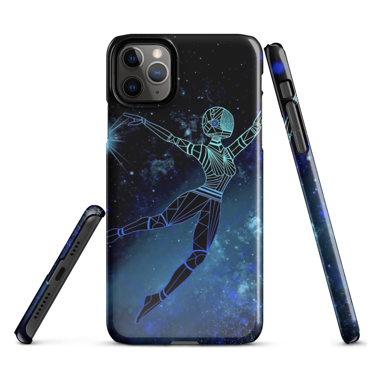 Afrobotica Leap Blue Snap case for iPhone®