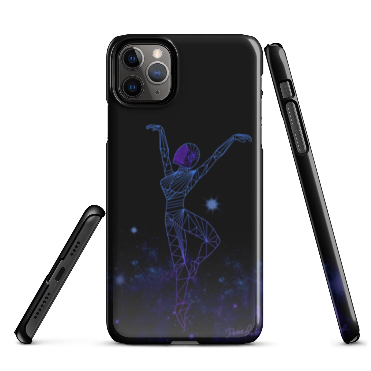 Afrobotica Releve Blue Snap case for iPhone®