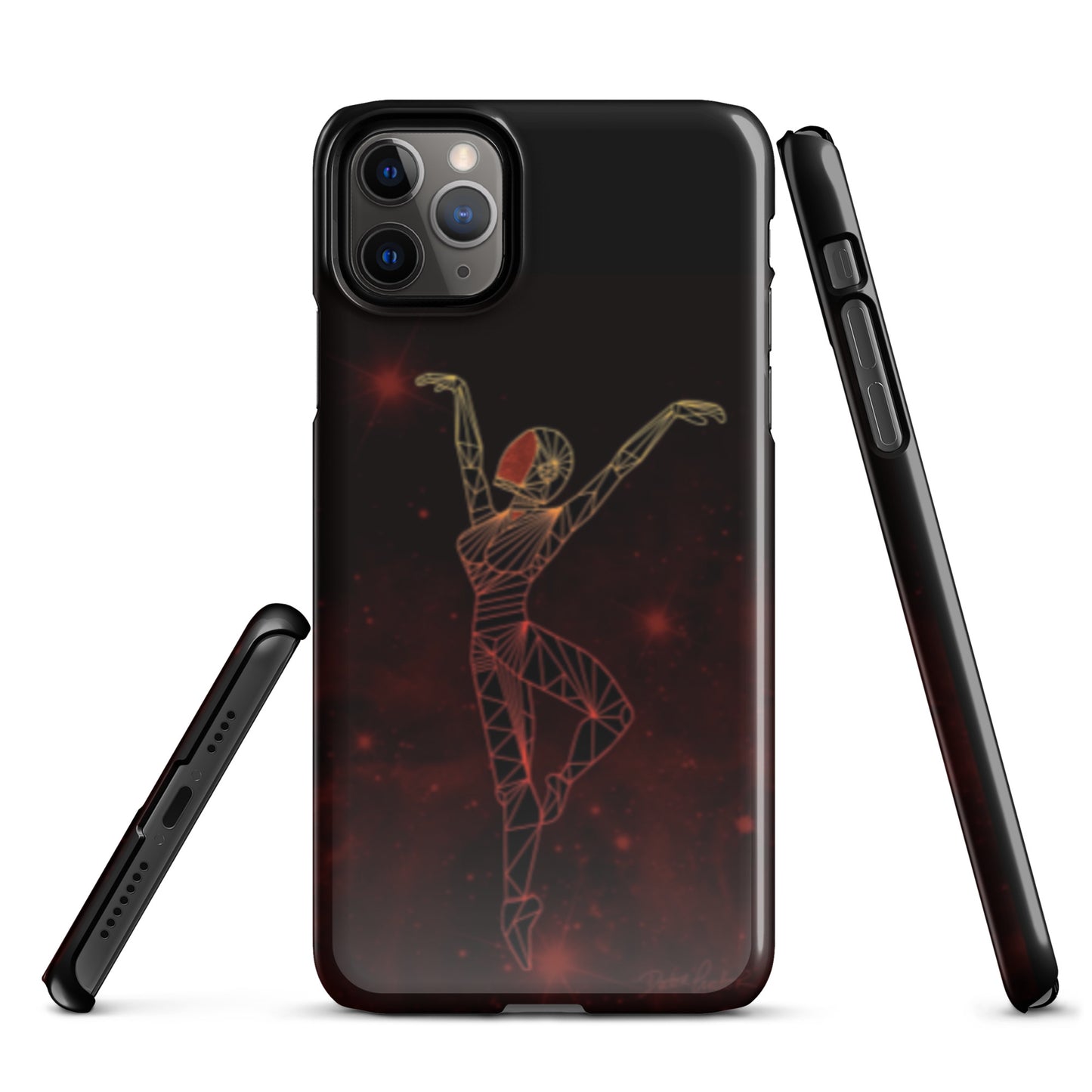 Afrobotica Releve Red Snap case for iPhone®