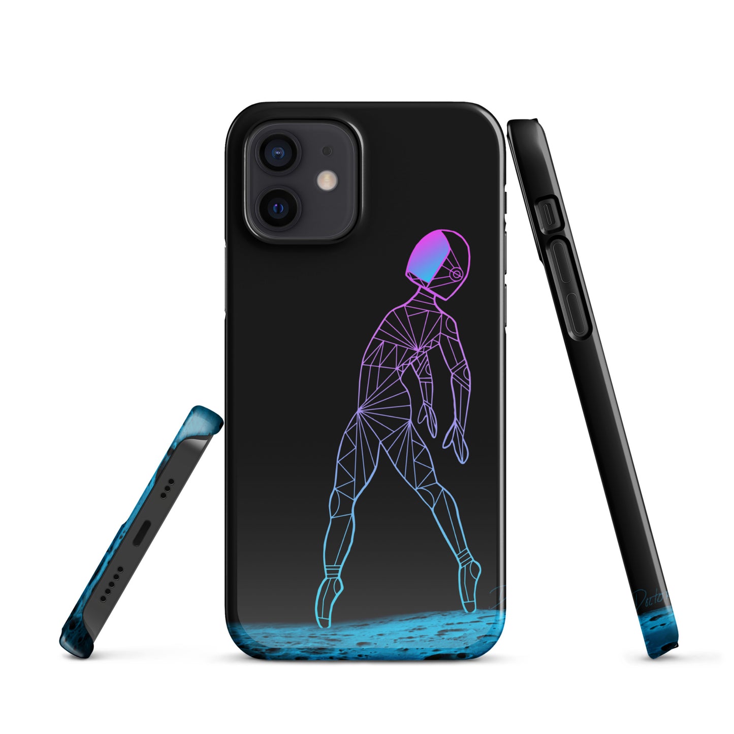 Afroboticus Cobalt Snap case for iPhone®