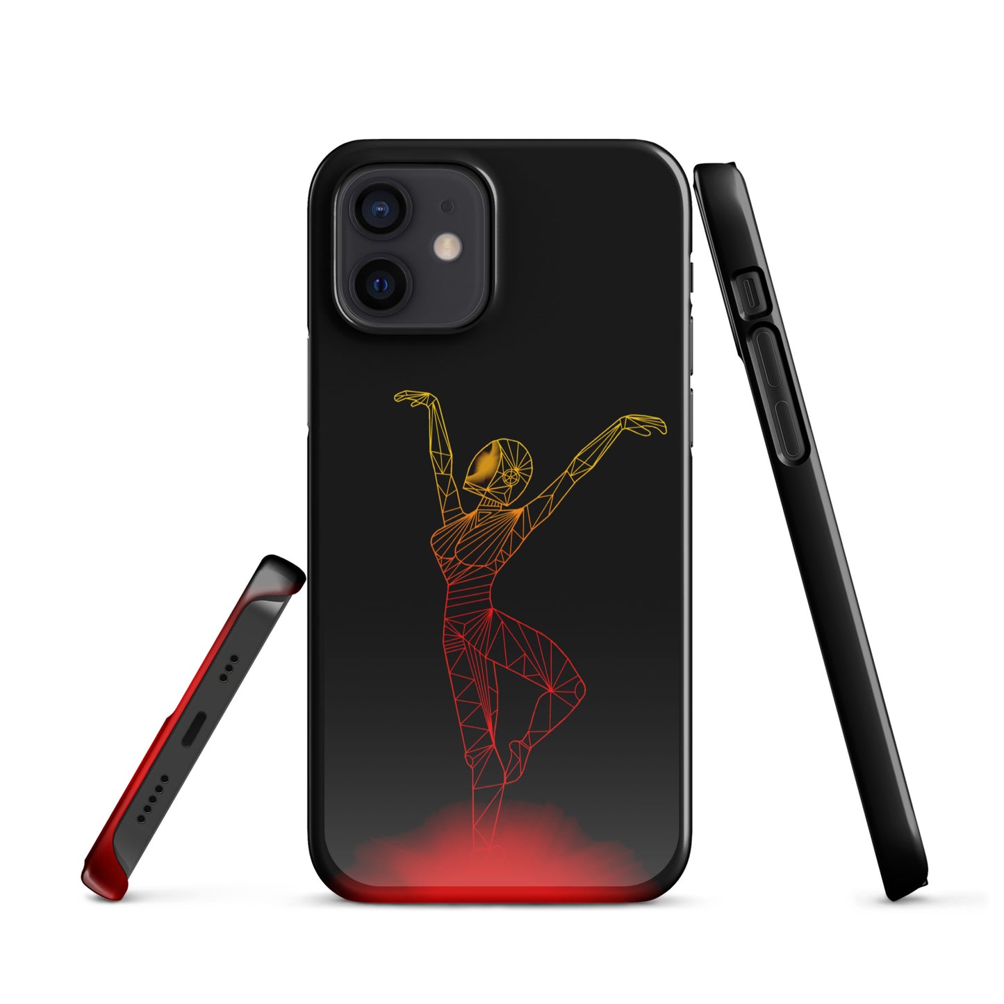 Afrobotica Releve Red Snap case for iPhone®