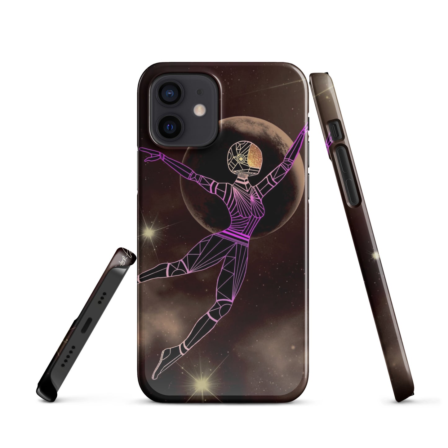 Afrobotica Leap into the Moon Snap case for iPhone®