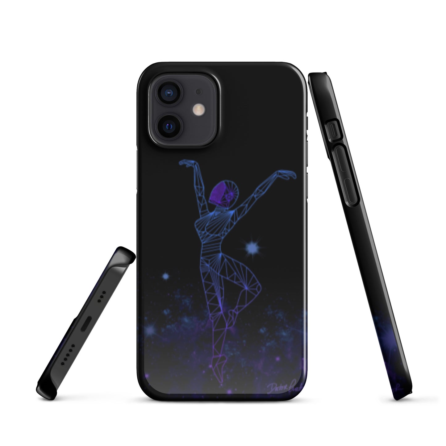 Afrobotica Releve Blue Snap case for iPhone®
