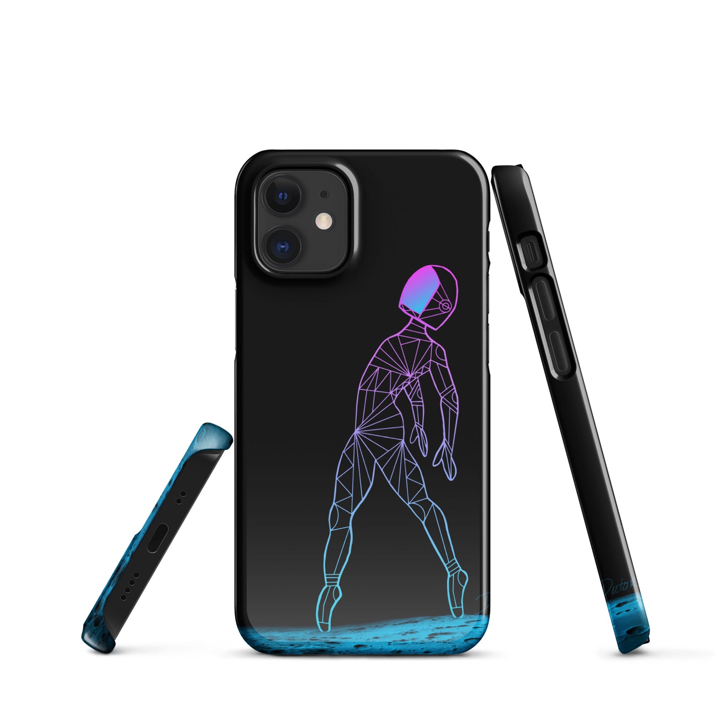 Afroboticus Cobalt Snap case for iPhone®