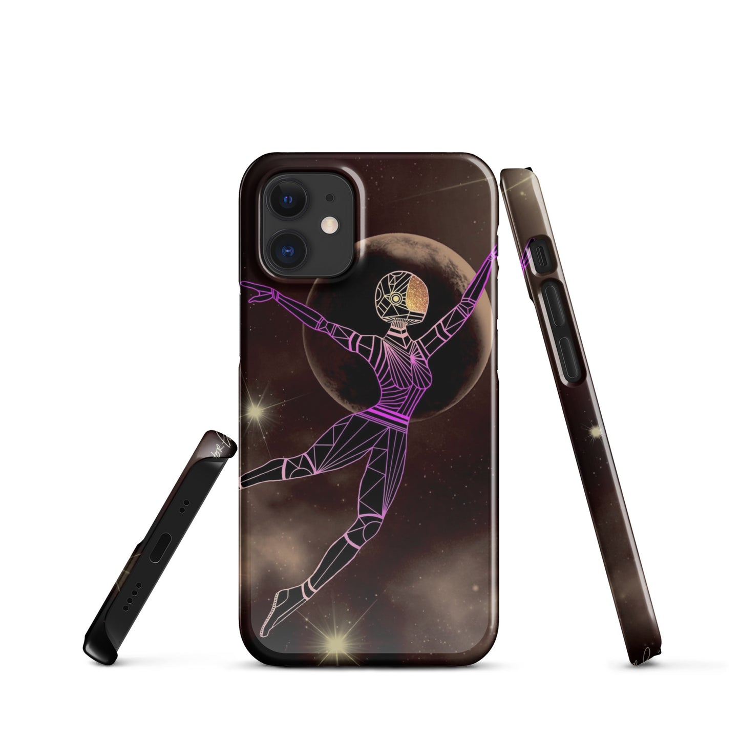 Afrobotica Leap into the Moon Snap case for iPhone®