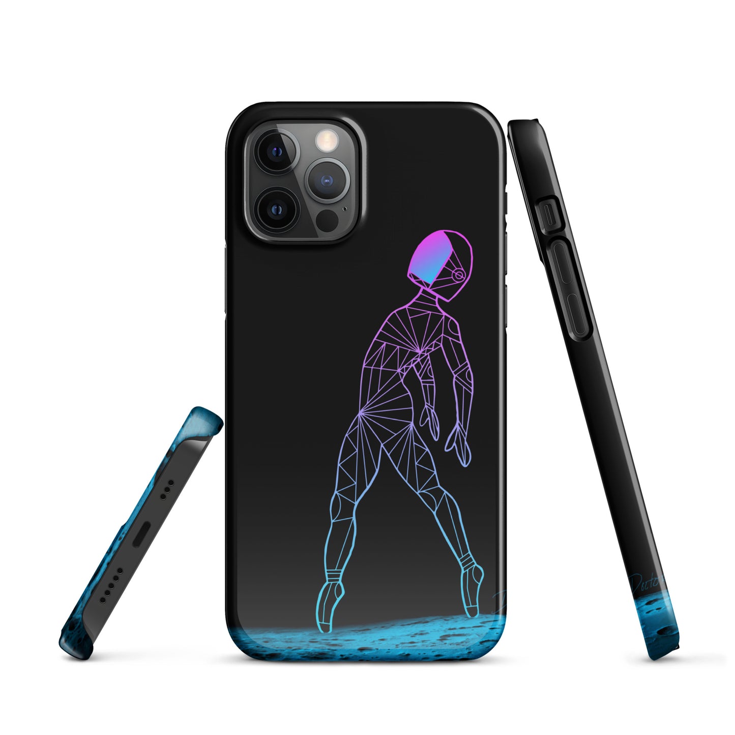 Afroboticus Cobalt Snap case for iPhone®