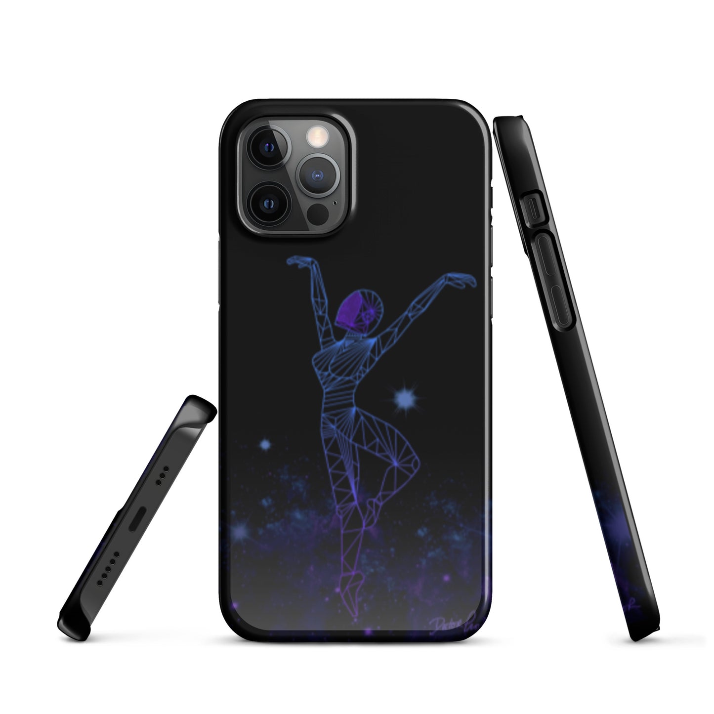 Afrobotica Releve Blue Snap case for iPhone®