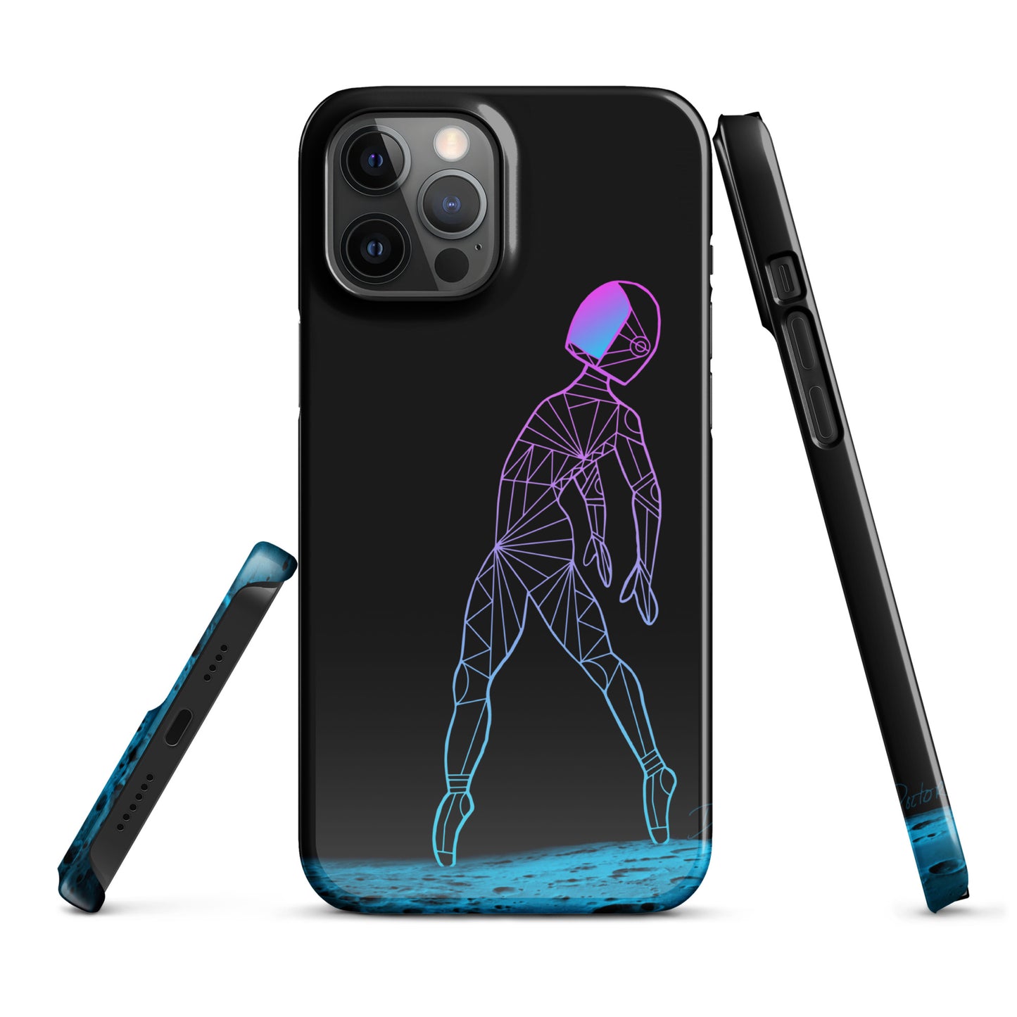 Afroboticus Cobalt Snap case for iPhone®