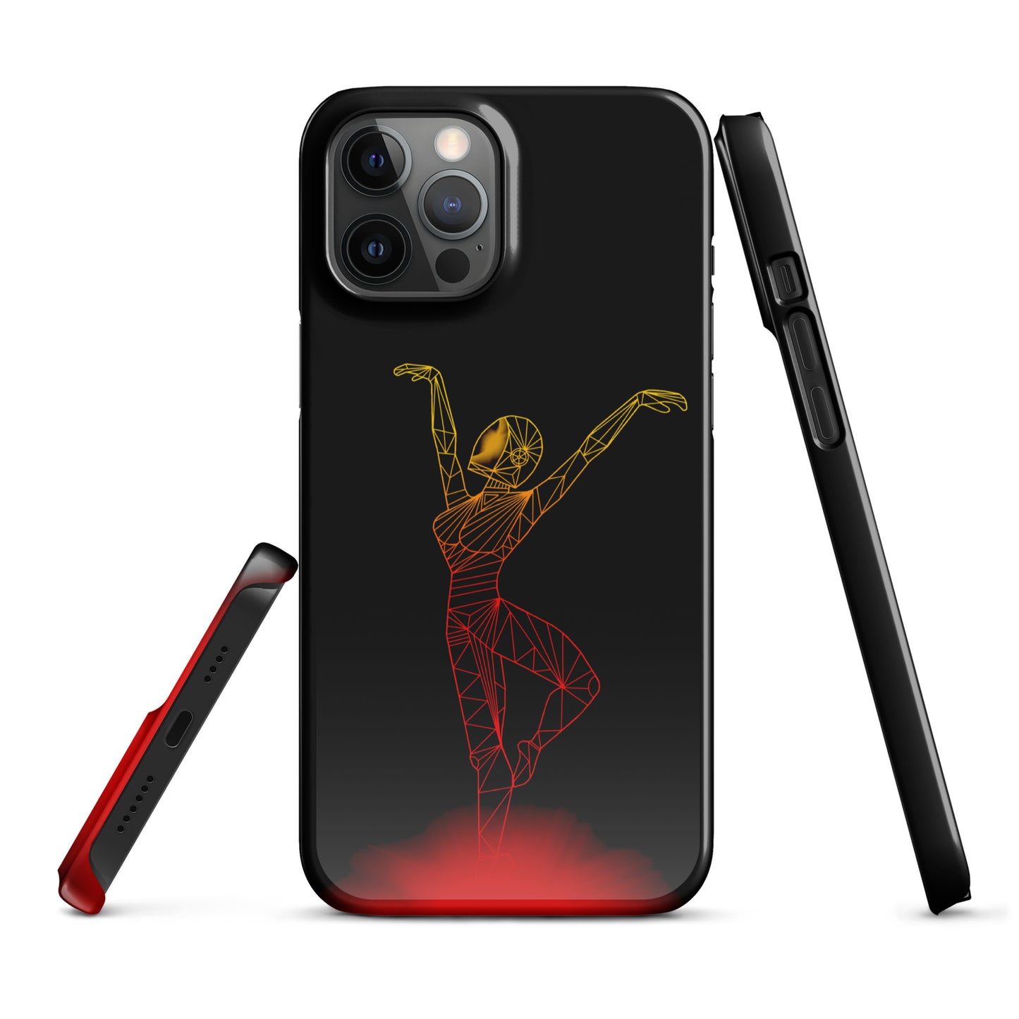 Afrobotica Releve Red Snap case for iPhone®