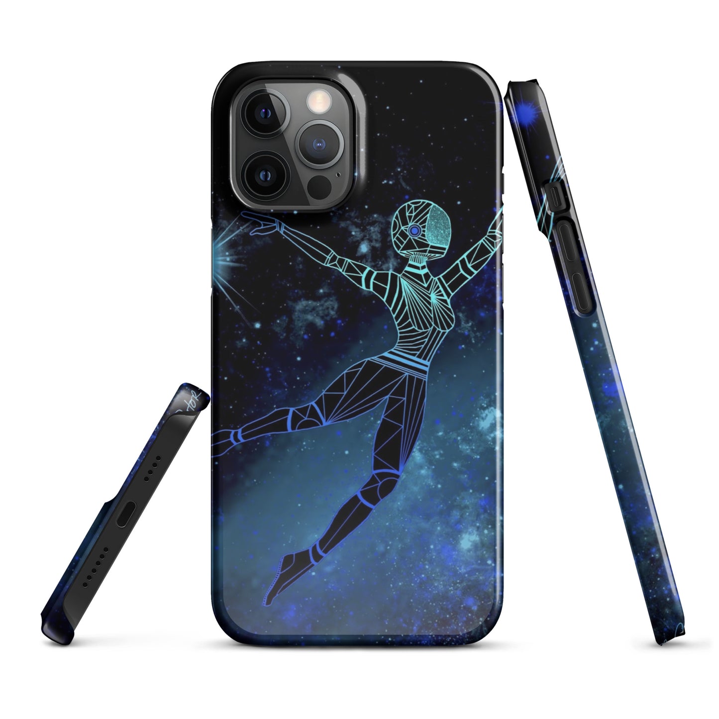 Afrobotica Leap Blue Snap case for iPhone®