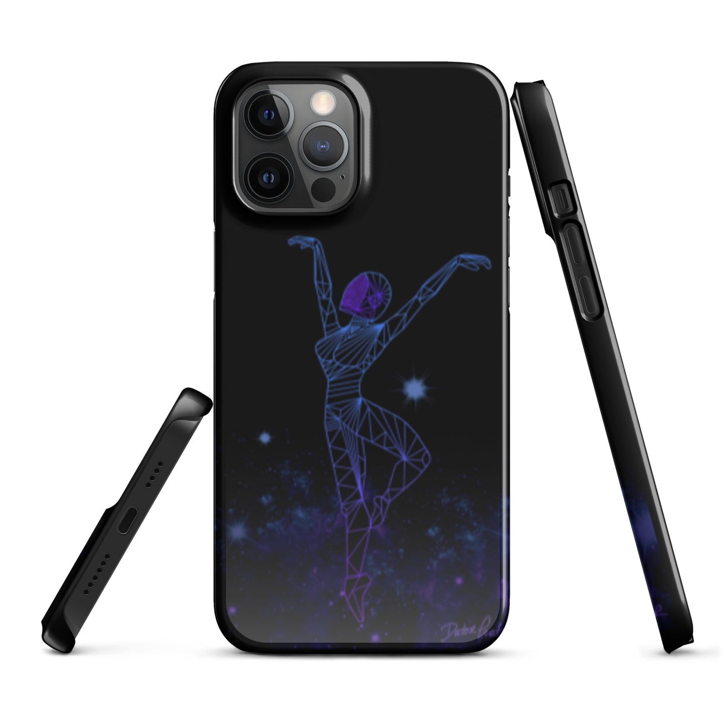 Afrobotica Releve Blue Snap case for iPhone®