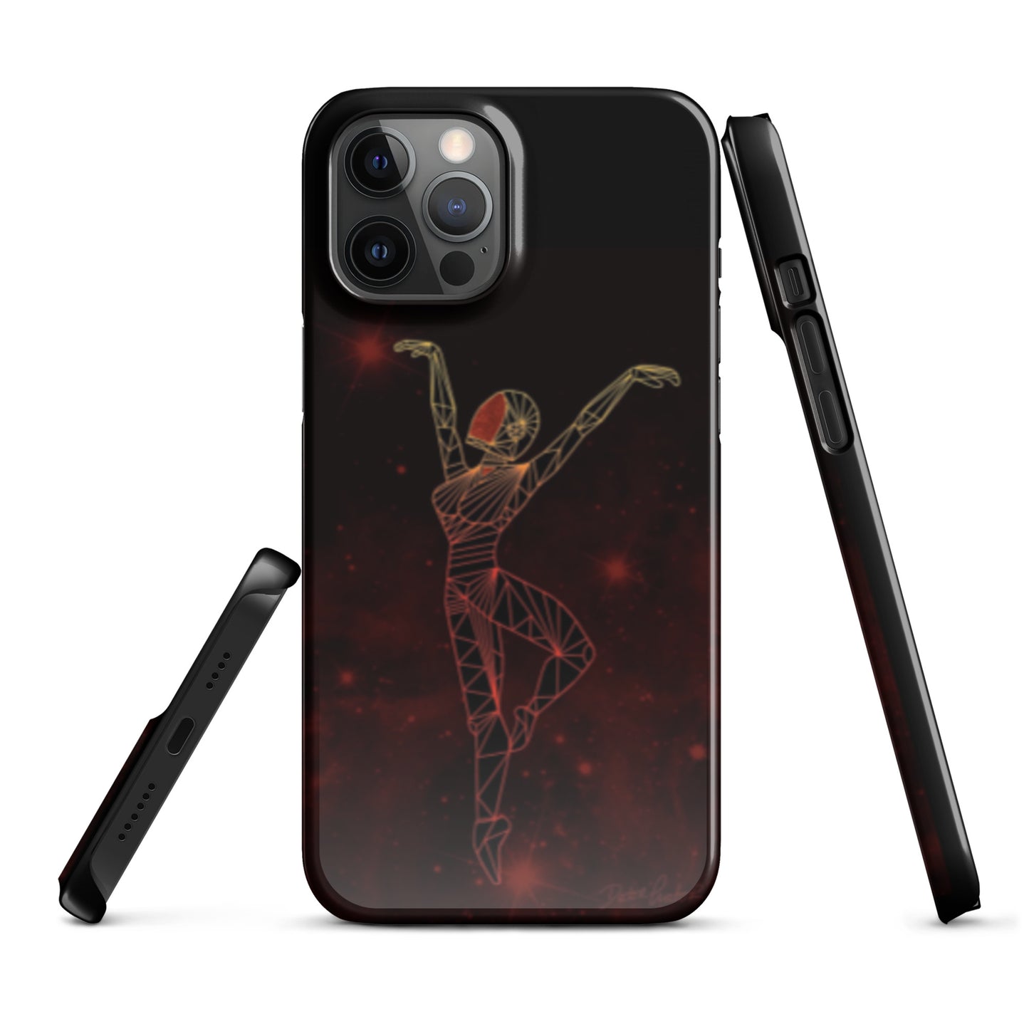 Afrobotica Releve Red Snap case for iPhone®