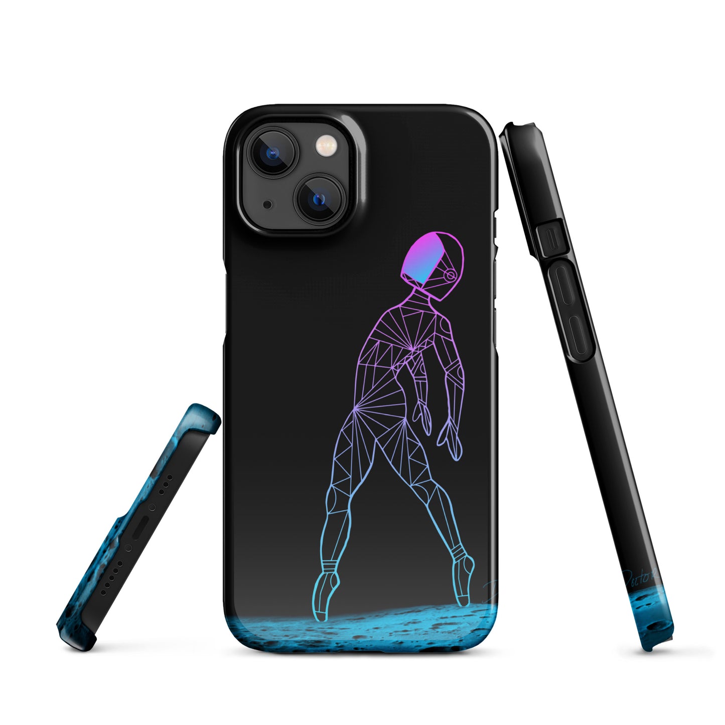 Afroboticus Cobalt Snap case for iPhone®