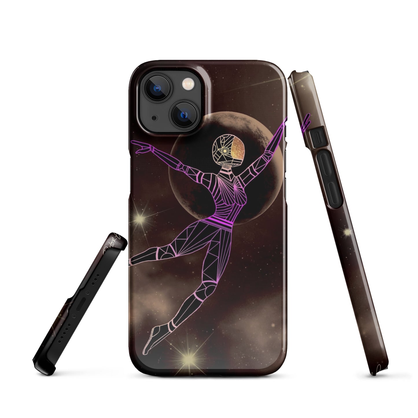 Afrobotica Leap into the Moon Snap case for iPhone®