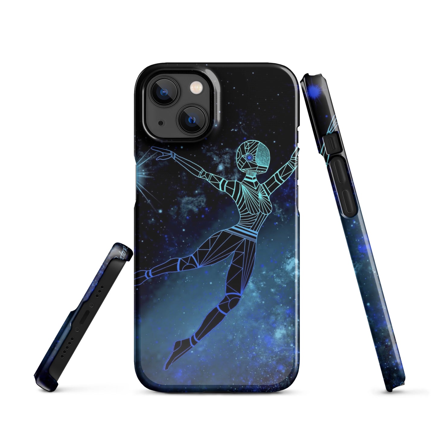 Afrobotica Leap Blue Snap case for iPhone®