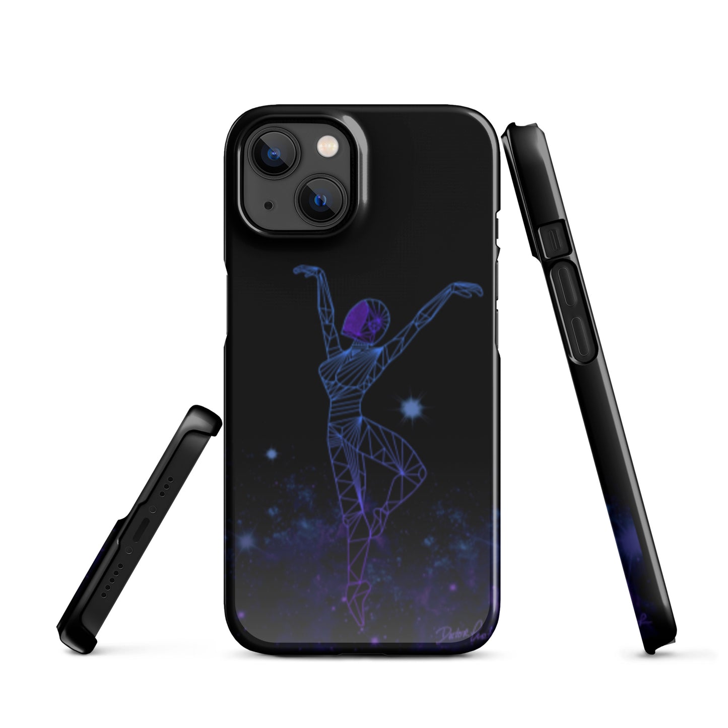 Afrobotica Releve Blue Snap case for iPhone®