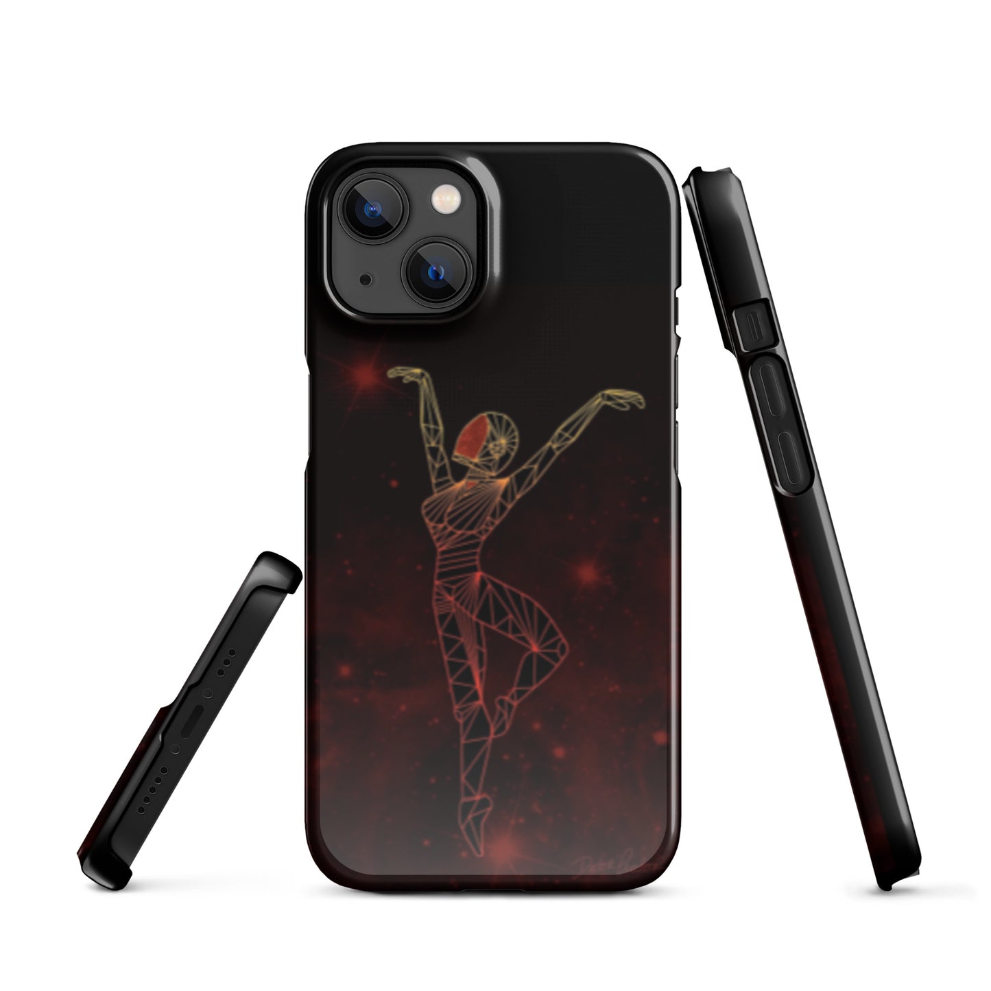 Afrobotica Releve Red Snap case for iPhone®