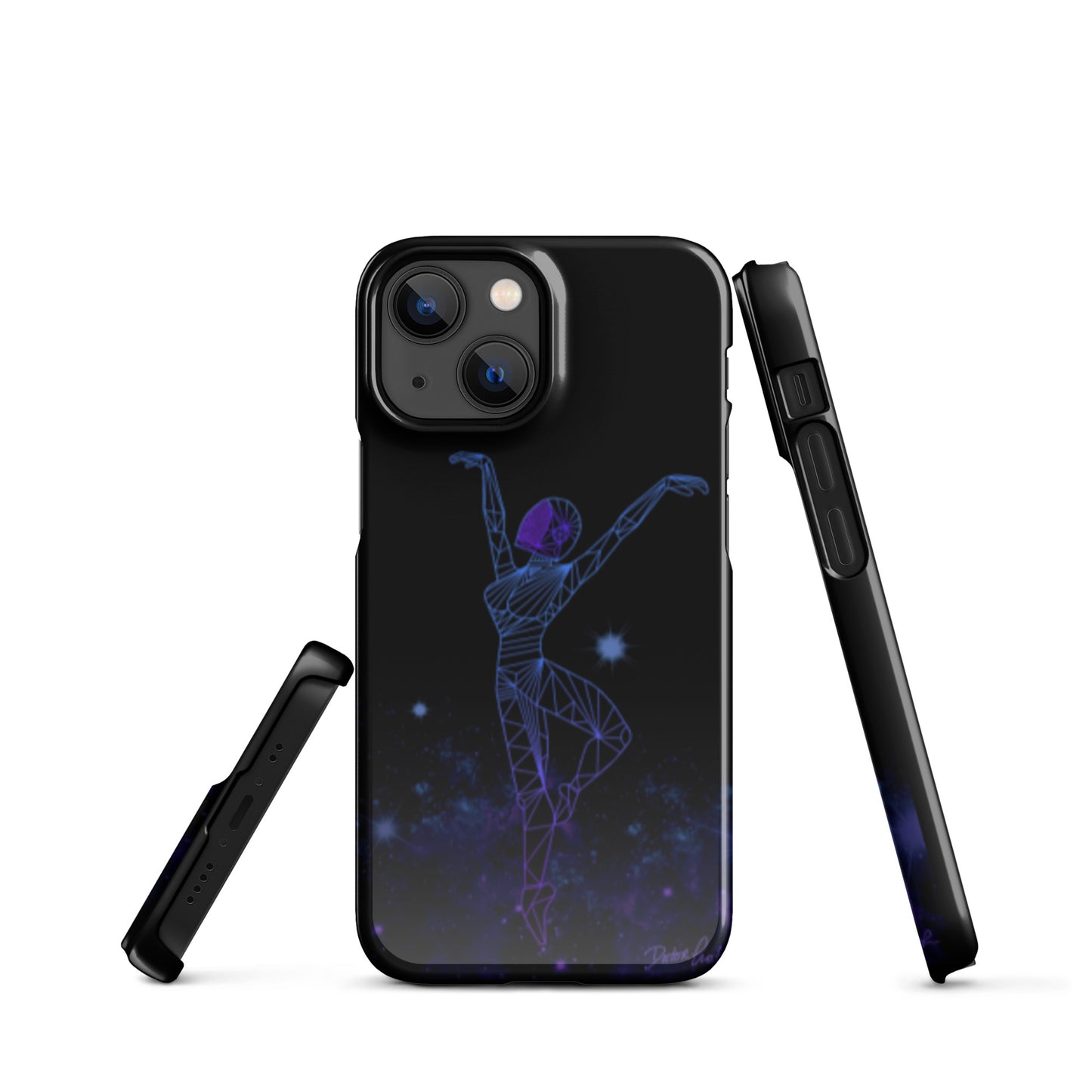 Afrobotica Releve Blue Snap case for iPhone®