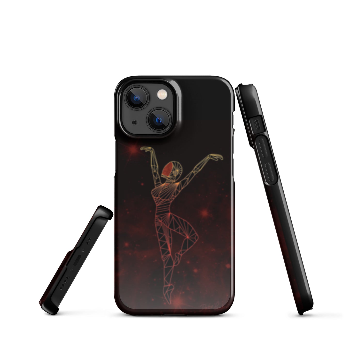 Afrobotica Releve Red Snap case for iPhone®