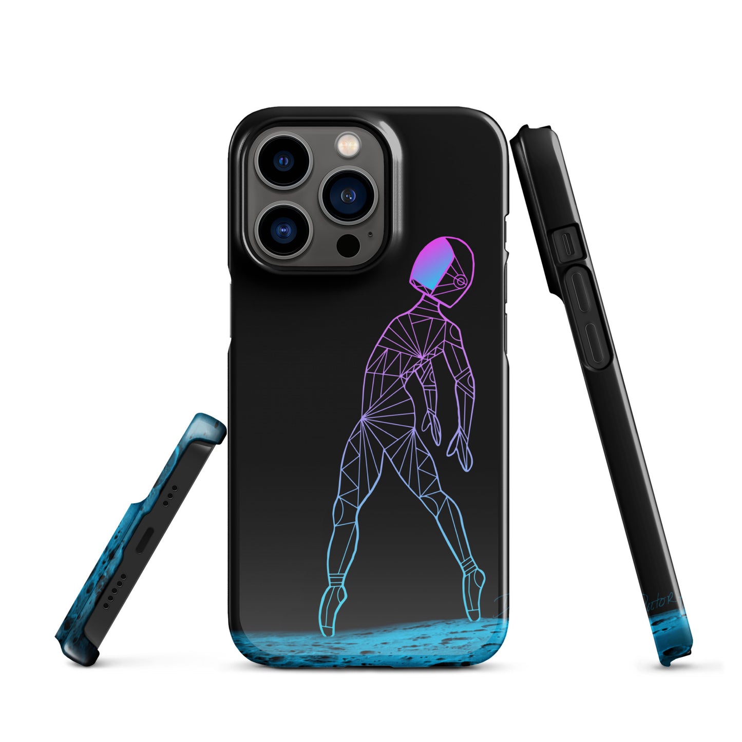 Afroboticus Cobalt Snap case for iPhone®