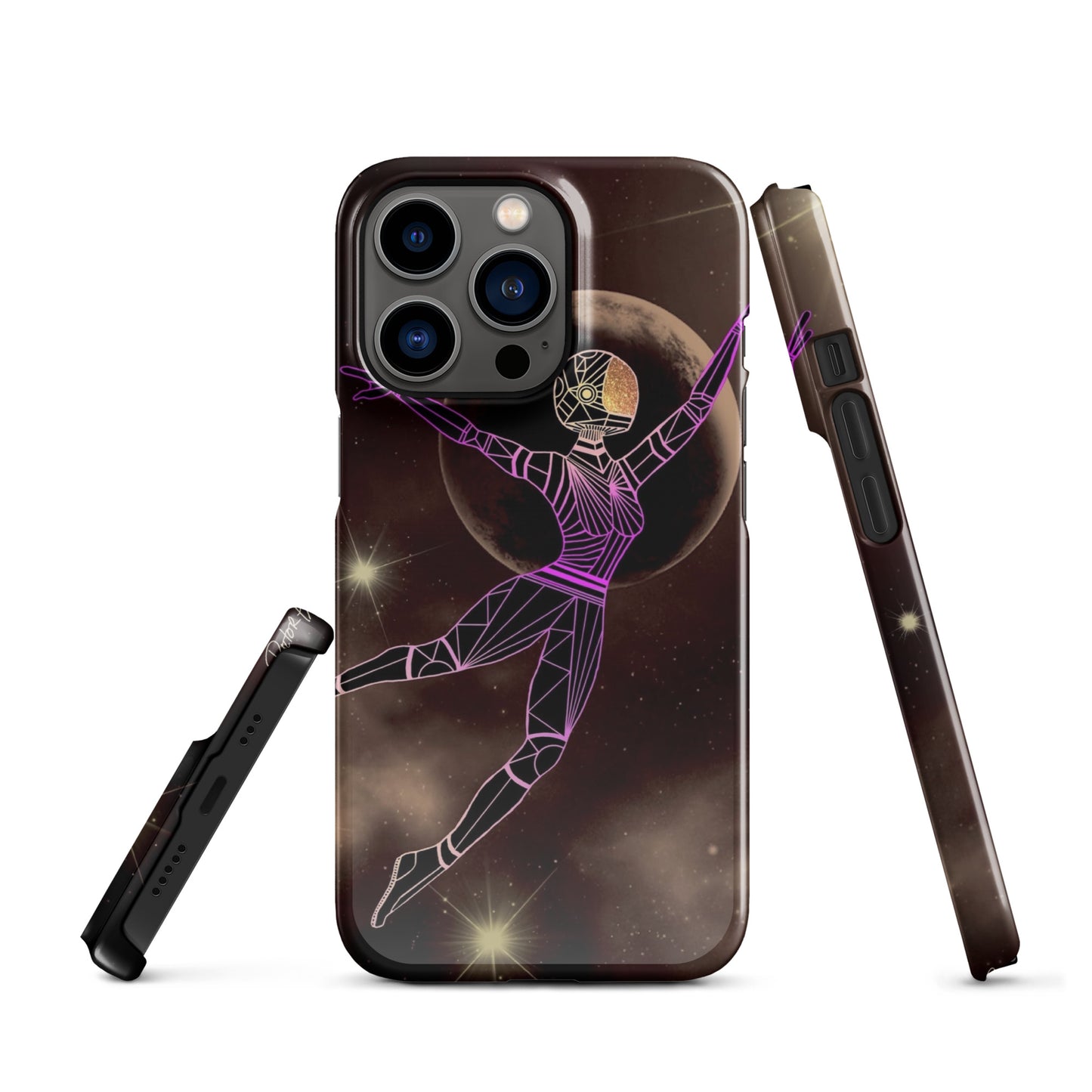 Afrobotica Leap into the Moon Snap case for iPhone®