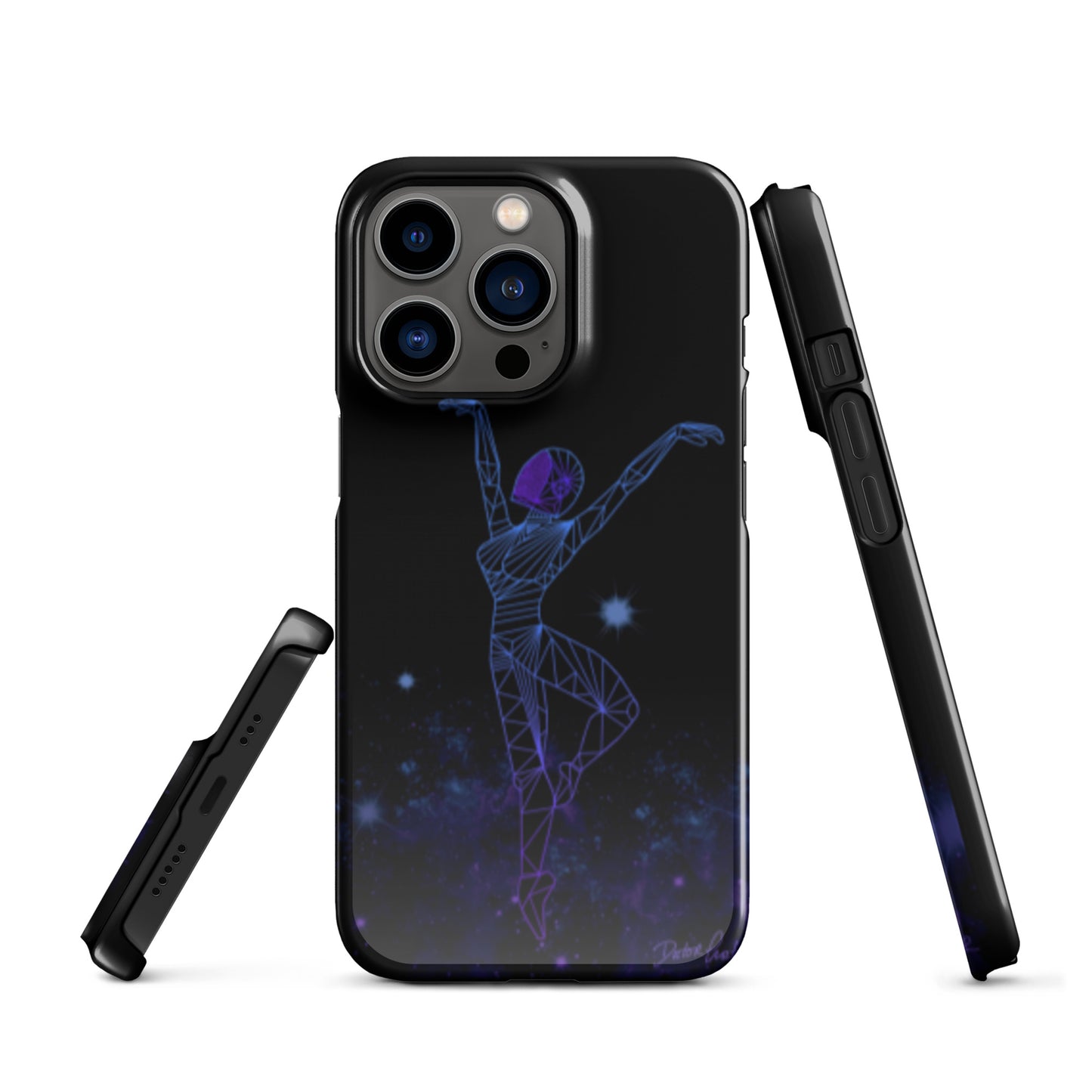 Afrobotica Releve Blue Snap case for iPhone®