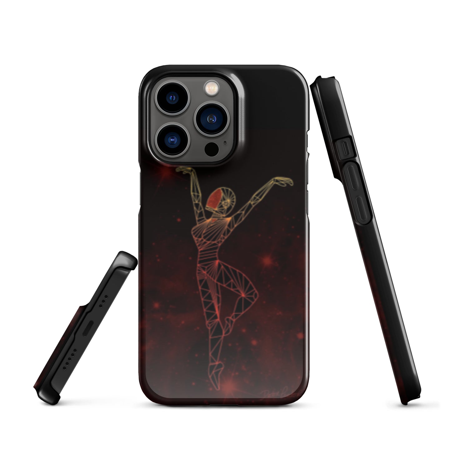 Afrobotica Releve Red Snap case for iPhone®